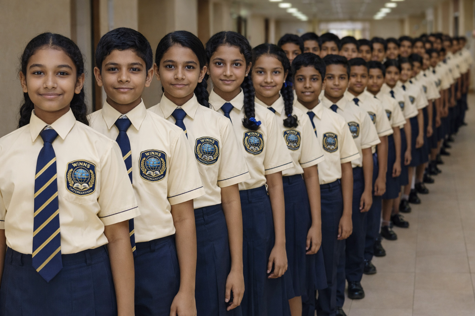 WINNS students in uniform